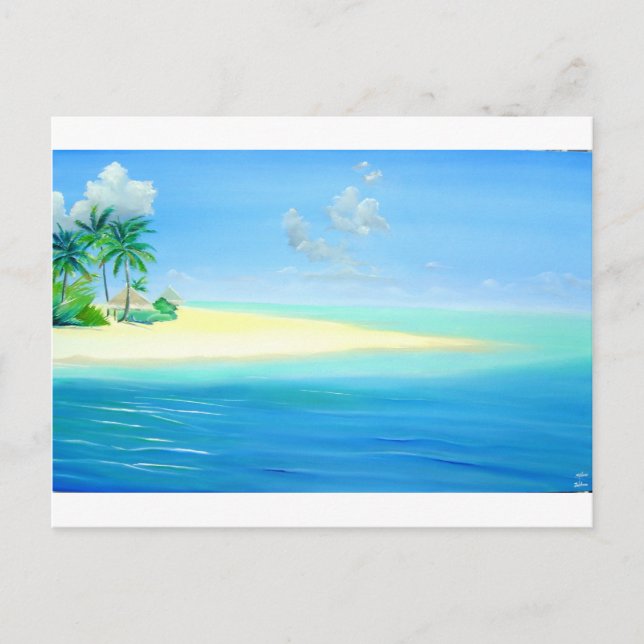 Postal Maldivas (Anverso)