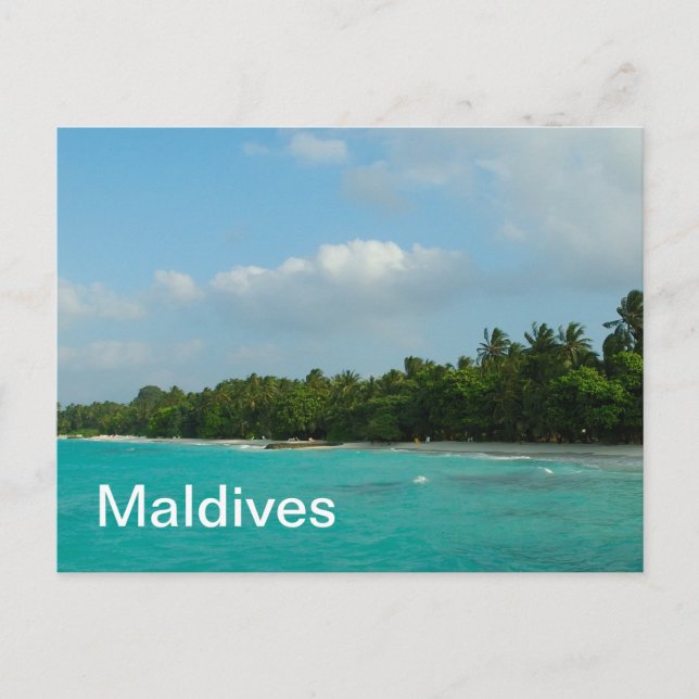 Postal Maldivas (Anverso)
