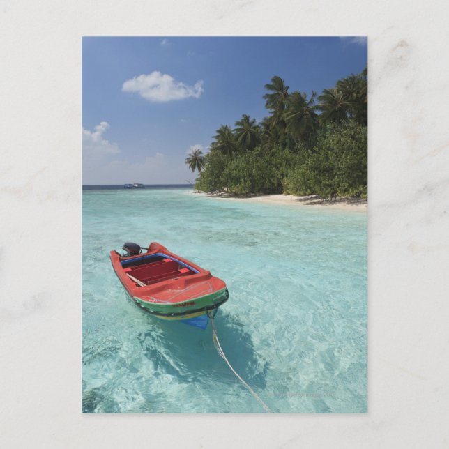 Postal Maldivas, Atolón Masculino, Isla Kuda Bandos (Anverso)