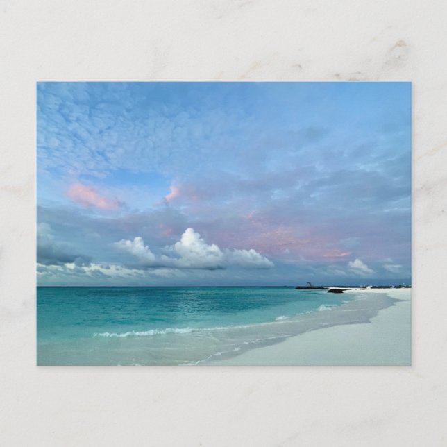 Postal MALDIVAS Calma (Anverso)