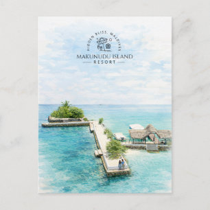 Postal Maldivas Maldives Broadly Makunudu Island Resort  