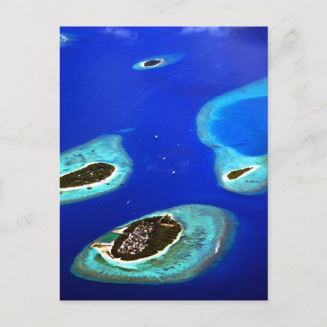 Postal Maldives (Anverso)