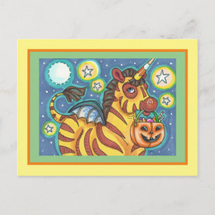 POSTAL MALETERÍA O TRATAMIENTO DE MAT WING ZEBRA, HALLOWE