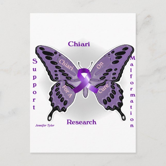 Postal Malformación de Chiari: ¡Chiari! (Anverso)