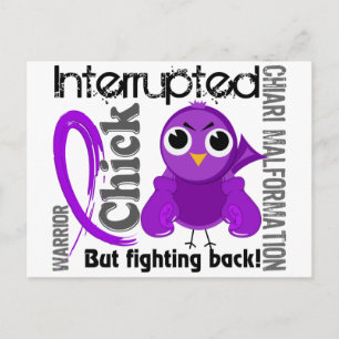 Postal Malformación de chick interrumpida 3 chiari