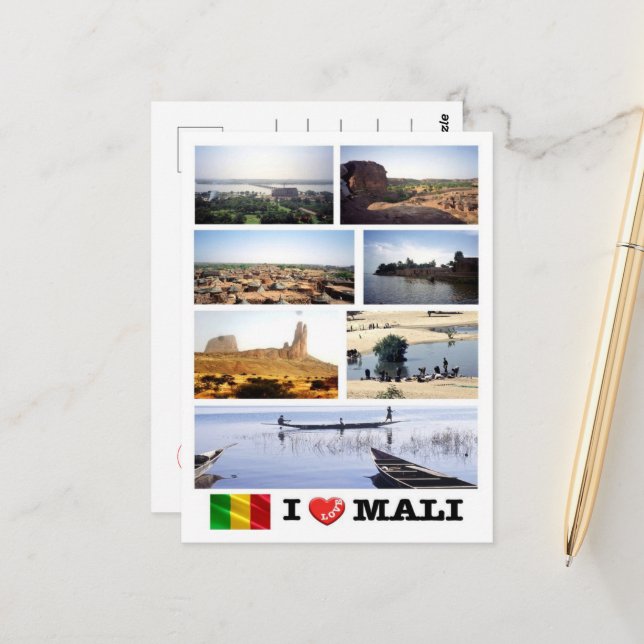 Postal Mali - Amo - (Anverso/Reverso In Situ)