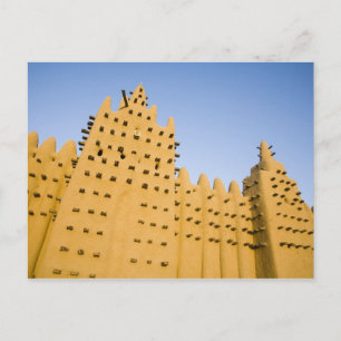 Postal Malí, Djenne. Mezquita Grande