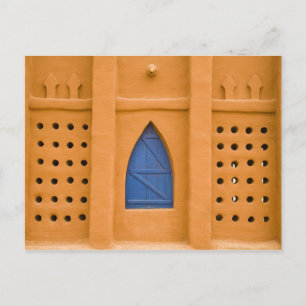 Postal Mali, Segou. Edificio tradicional de ladrillo de b