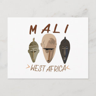 Postal Malí Wesr África