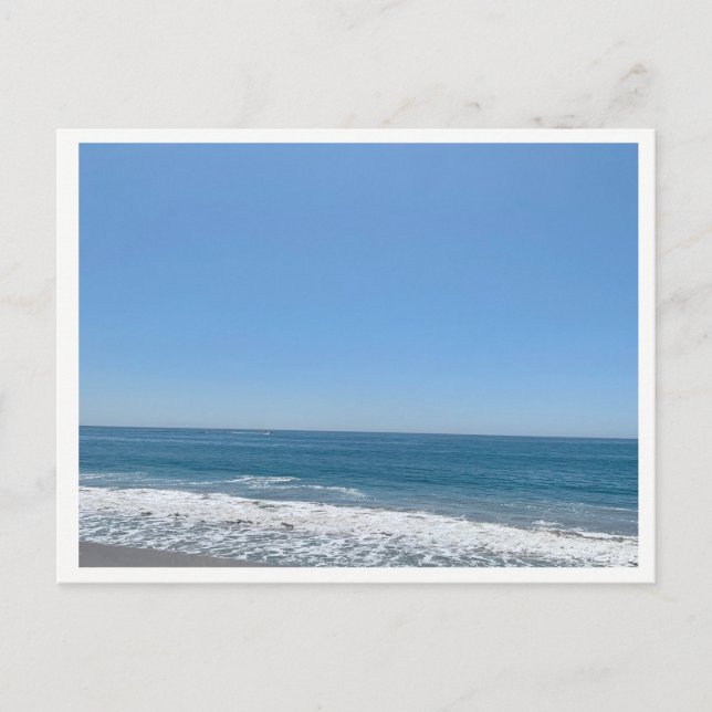 Postal Malibú, CA (Anverso)