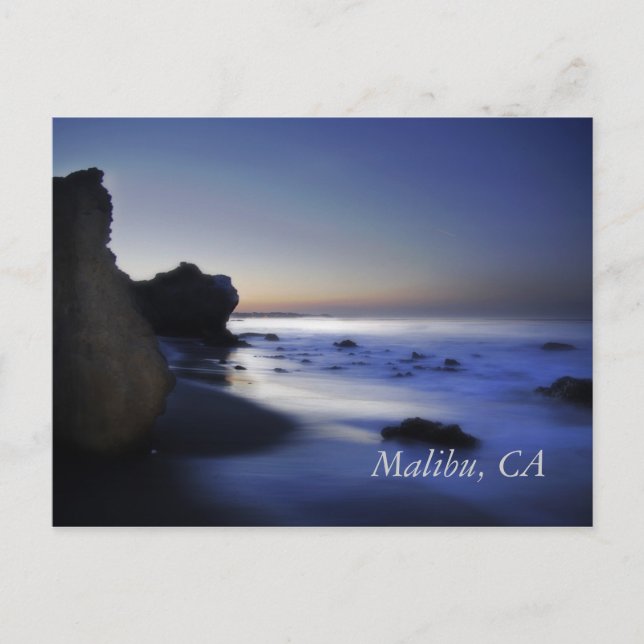 Postal Malibu, CA (Anverso)