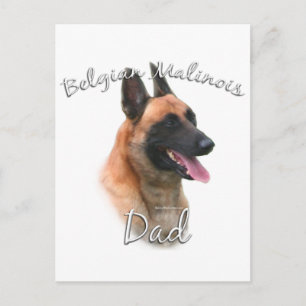 Postal Malinois Dad 2 de Bélgica