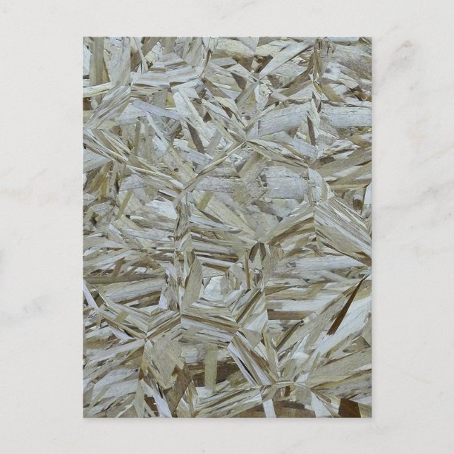 Postal Malla de construcción de texturas Funky OSB (Anverso)