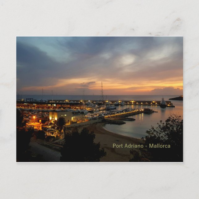 Postal Mallorca - El Toro - Port Adriano (Anverso)