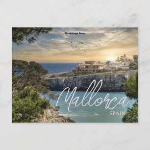 Postal Mallorca Escénica Viajes España