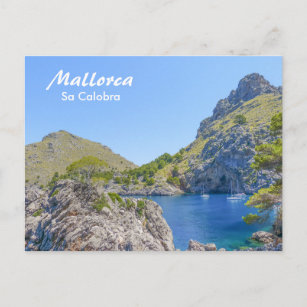 Postal Mallorca, España Bahía de Sa Calobra