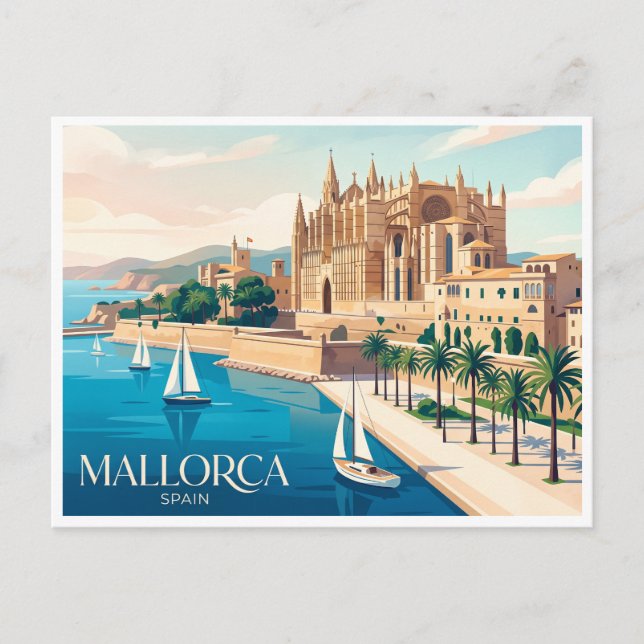 Postal Mallorca Palma España (Anverso)