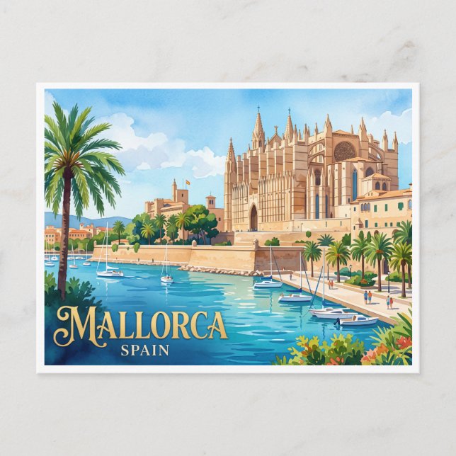 Postal Mallorca Palma España (Anverso)