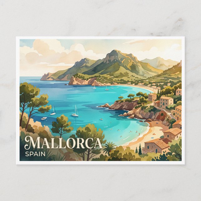 Postal Mallorca Palma España (Anverso)