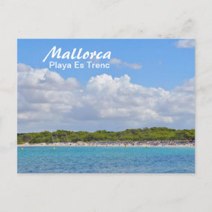 Postal Mallorca, Playa Es Trenc - Postcard