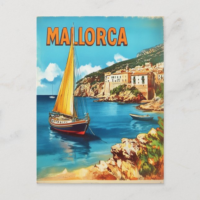 Postal Mallorca Vintage (Anverso)