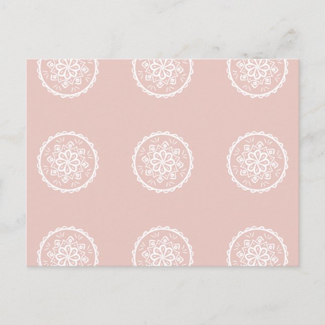Postal Mallow Mandala (Anverso)