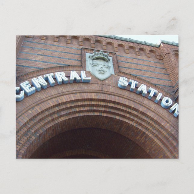 Postal Malmö Suecia (Anverso)