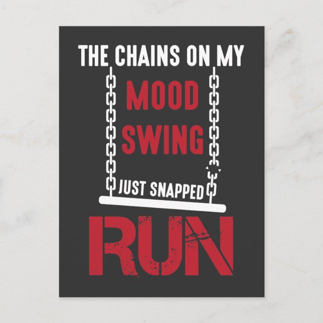 Postal Malo ánimo Funny Humor satírico (Anverso)