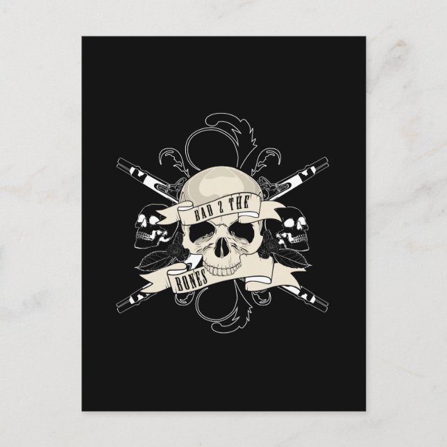 Postal Malo para los huesos (Anverso)