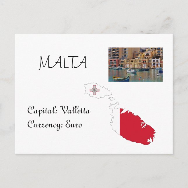 Postal Malta (Anverso)