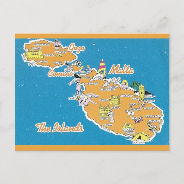 Postal Malta (Anverso)