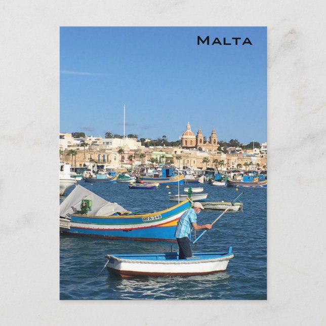 Postal Malta (Anverso)