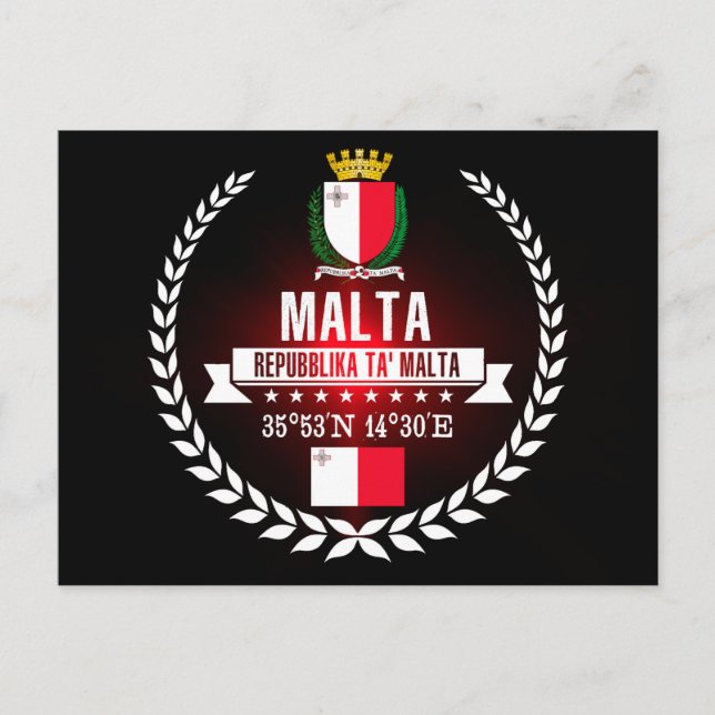 Postal Malta (Anverso)