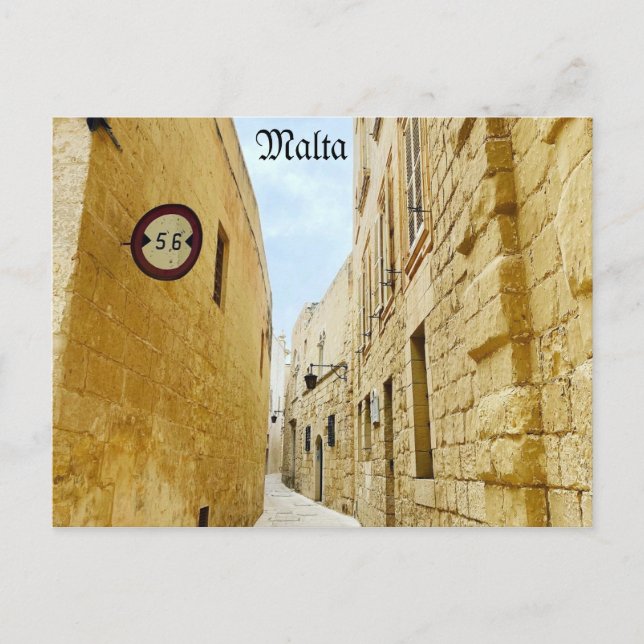 Postal Malta (Anverso)