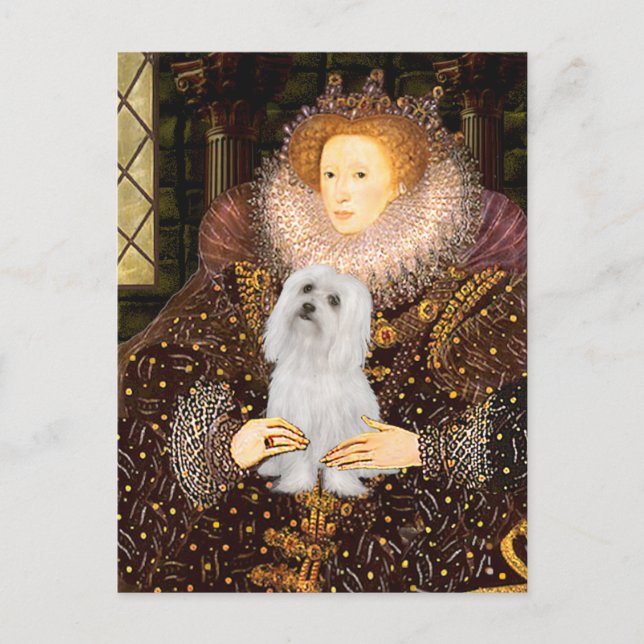 Postal Maltés (SD) - Reina (Anverso)