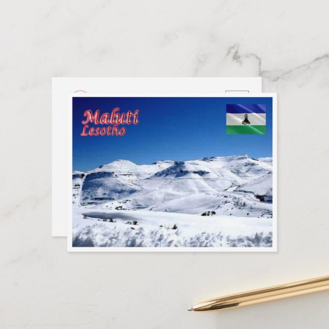 Postal Maluti - Lesotho - (Anverso/Reverso In Situ)