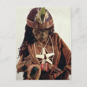 Postal Mamá adornada con joyas de hueso, c.200 a.C.