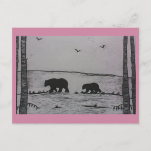 Postal Mama bear