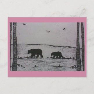 Postal Mama bear