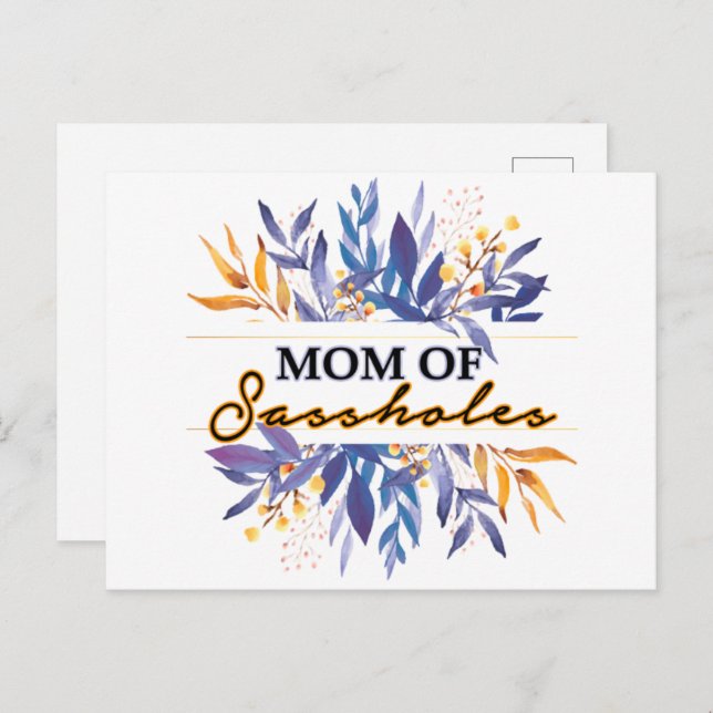 Postal Mamá de Sassholes (Anverso / Reverso)