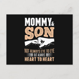 Postal mamá-e-son-corazón-a-corazón
