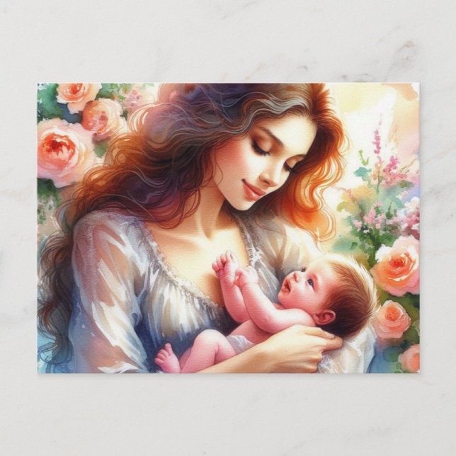 Postal Mamá europea 11 (Anverso)