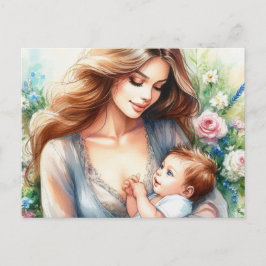 Postal Mamá europea 3