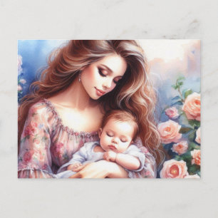 Postal Mamá europea 4