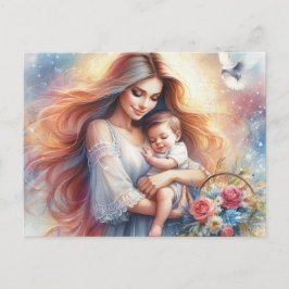 Postal Mamá europea 5