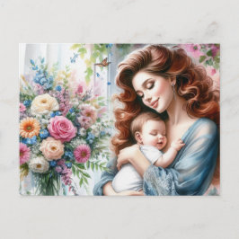 Postal Mamá europea 7