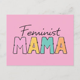 Postal Mamá feminista