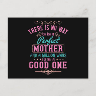 Postal Mamá - No hay manera de ser una madre perfecta