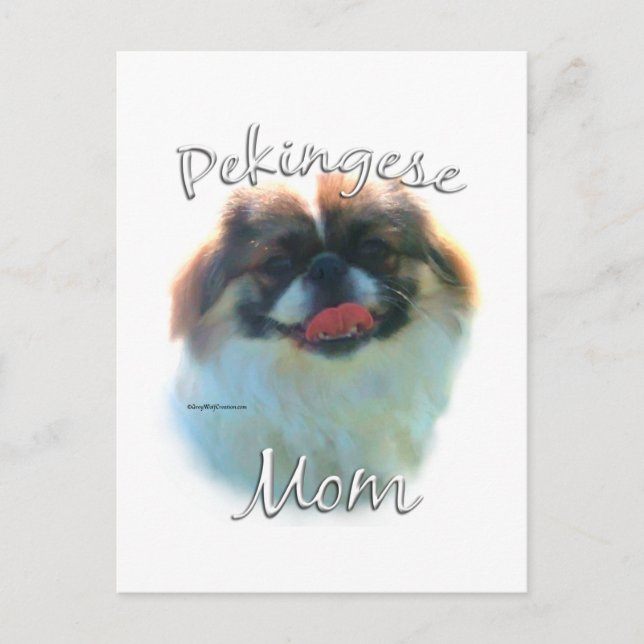 Postal Mamá pekingesa 2 (Anverso)