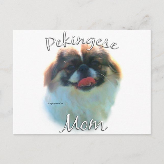 Postal Mamá pekingesa 2 (Anverso)